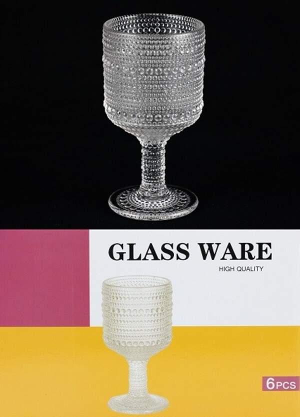 9024 Набір фужерів для вина 300 ml (шт)