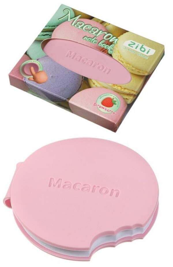 Блокнот MACARON, 90х90мм, 80 арк., нелінований, ароматизована Soft touch обкладинка, KIDS Line ZB.12 (шт)