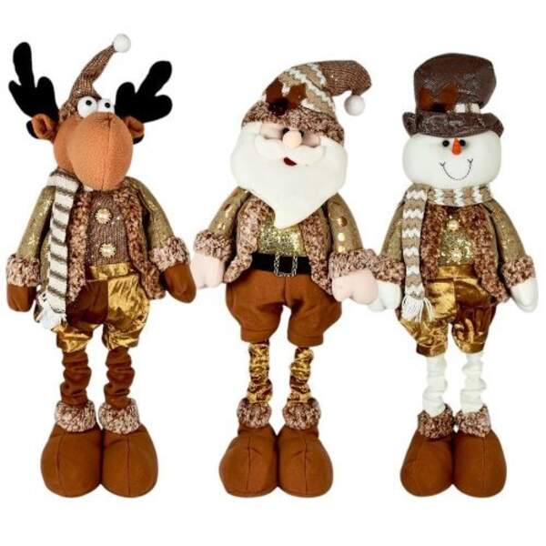 Фігура новорічна "Santa&Co" 110см (ноги-телескоп) R96523 (36шт) (шт)