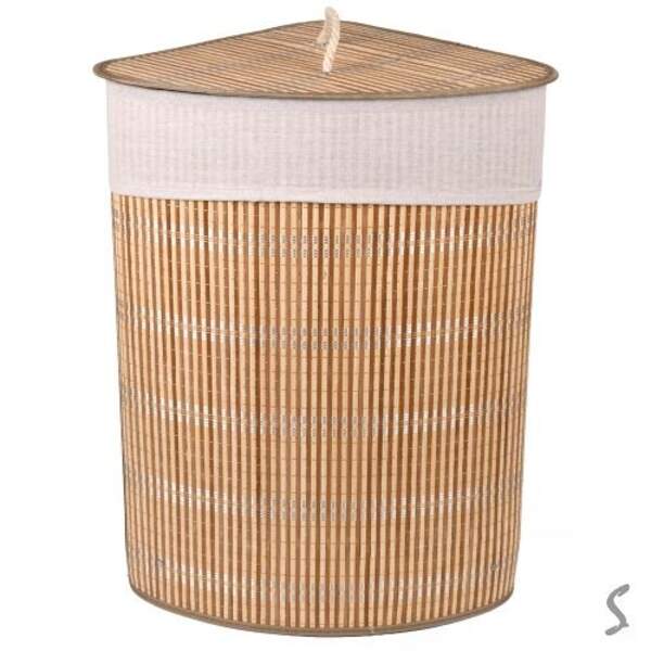 Кошик для білизни складаний кутовий 48*35*60 R35876 (20шт) (шт)