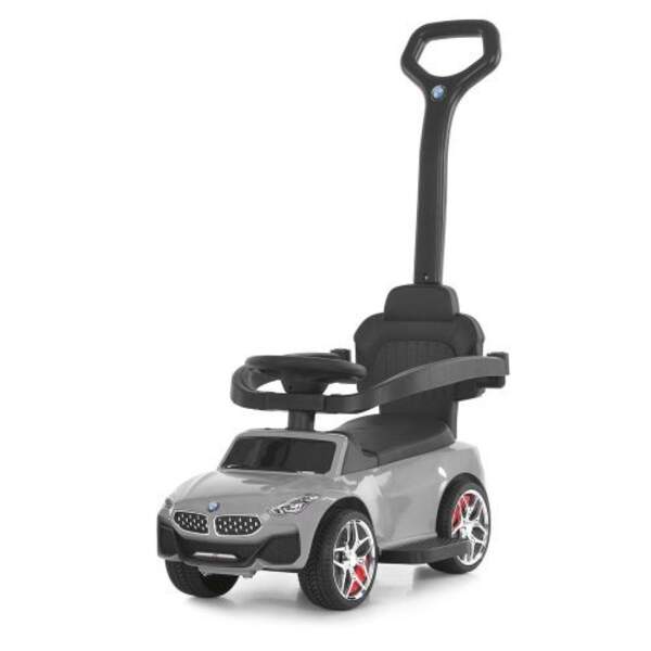 Каталка-толокар M 6253EL-11 (1шт) бат.ручка, муз, світло, шкіра, підсклянник, MP3, BLUETOOTH, сірий (шт)