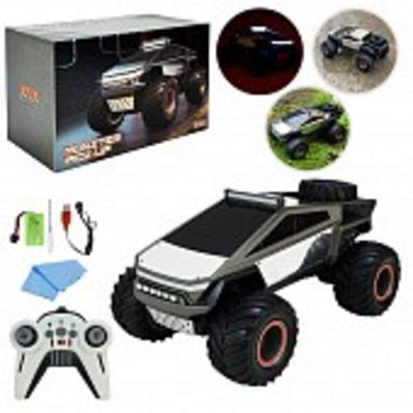 Машина р/к арт. Q202 (6шт) їздить по калюжам, акум., світло, звук у коробці 37*19*23,5см інструкція (шт)