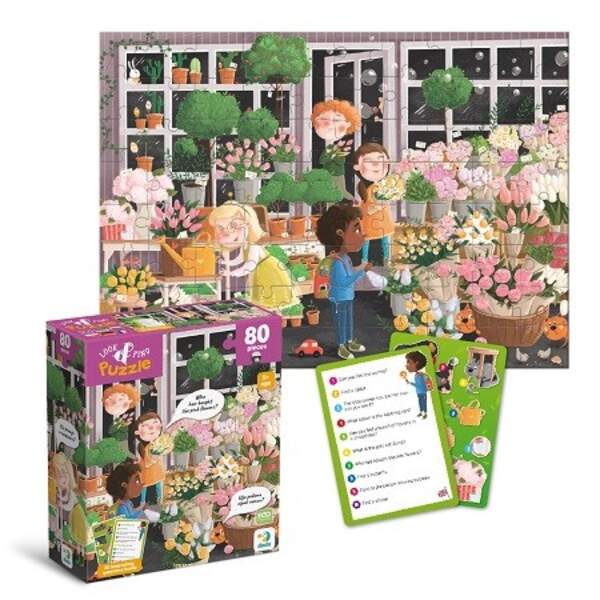 300664 Пазл Шукай та знаходь «Квітуча весна» (шт)