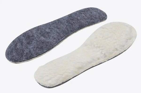 800392 устілки фетр сірі + Хутро 37р (шт)