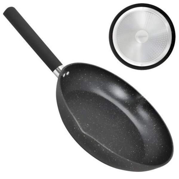 Пательня лита антипригар "Chef" інд. дно 28*5.5см 10357-28 (8шт) (шт)