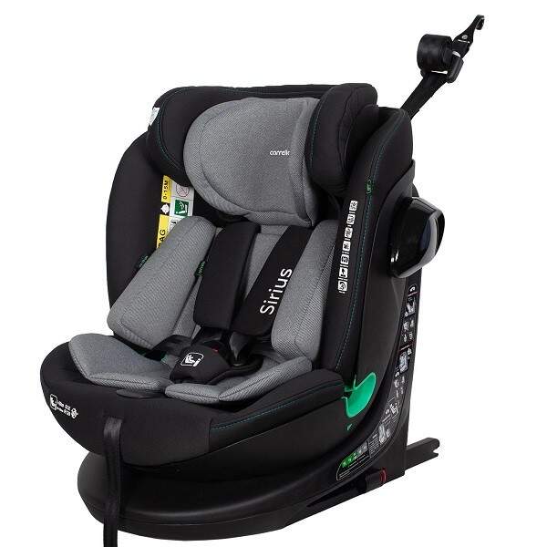 Автокрісло CARRELLO Sirius CRL-8808 Sky Grey i-Size 40-150см ISOFIX, поворот /1/ (шт)