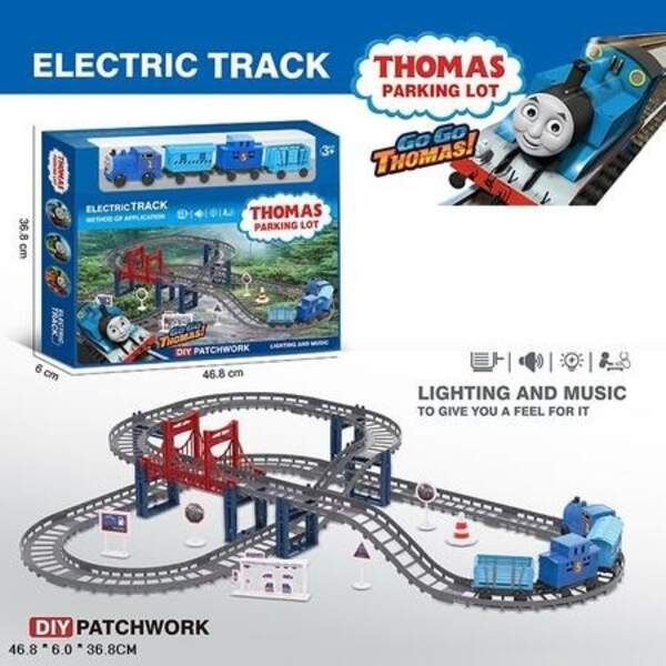 З.Дорога 9263-4D Thomas батар.муз.світ.кор.46,8*6*36,8 /36/ (шт)