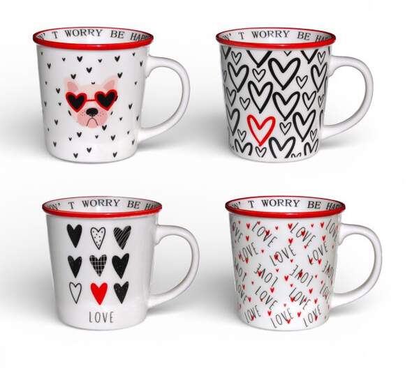 Чашка Real Love 320мл 4160-64 (шт)