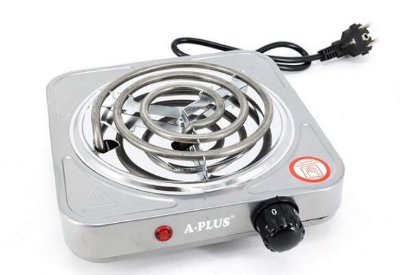 2101 Електроплита (1 конф.) Спіраль GRAY (шт)