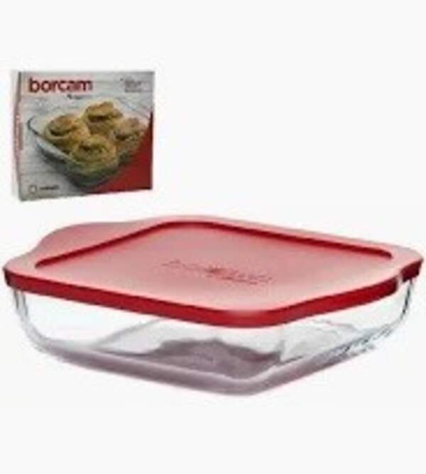 Боркам форма д/запікання з сірою кришкою 32*28см, h-6см, v-3,2л (под.уп.) 59024 (шт)