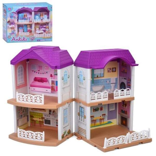 Будиночок 606133 (12шт) 2 поверхи, ш51,5-25,5-в42см, в кор-ці, 33-26-13см (шт)