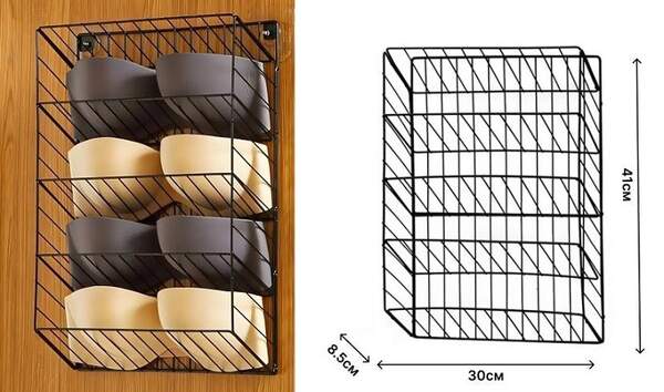 Органайзер навісний 30*8.5*41см TD01349 (24шт) (шт)