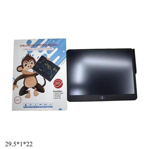 Планшет для малювання 1301JX LCD Writing Board 13''  3кол.кор.29,5*1*22 /100/ (шт)