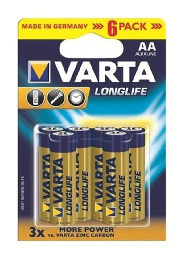 Varta  Long Life Extra LR6 (6bl) (шт)