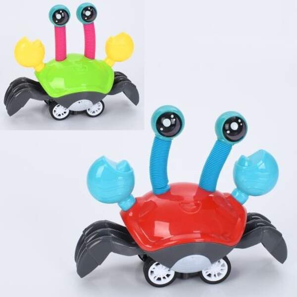 Іграшка HY9303 (72шт) краб,  17-13,5-8,5см, Поп Туб/Pop tube, телескопічний, інерційний/їздить, 2 ко (шт)