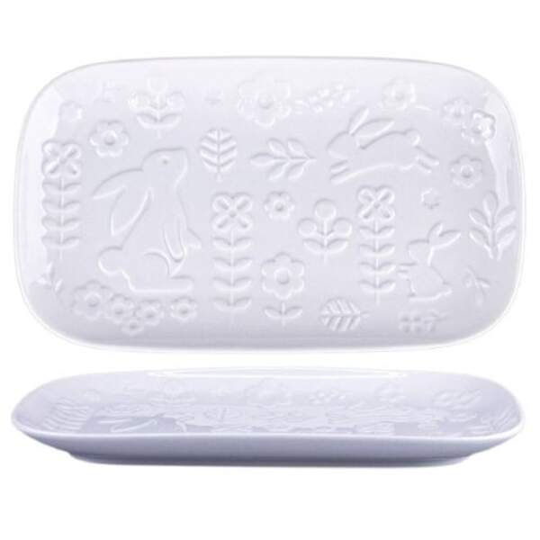 Блюдо порцеляна великоднє "Easter Bunny" 10" (25.4см) MC6028-10 (30шт) (шт)