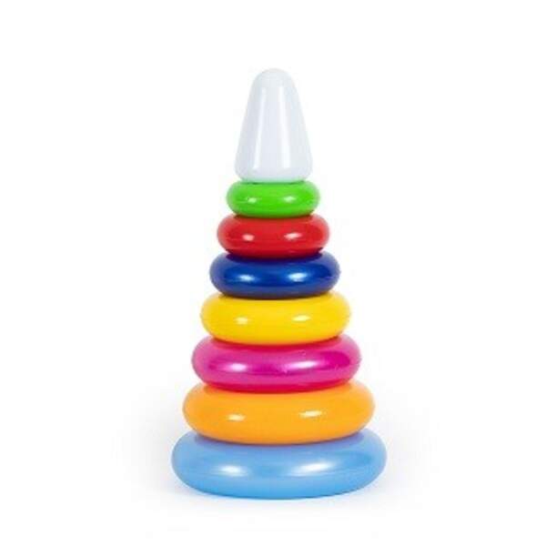 Піраміда Веселка 2  арт. 1819, Іграшка дитяча, Бамсик (шт)