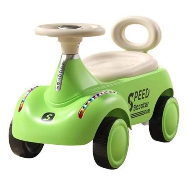 Біговел-толокар BB-0015 Green муз.світ /1/ (шт)