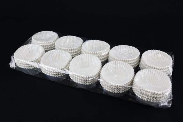 014P Форма для кексу паперова (12 см) white (шт)