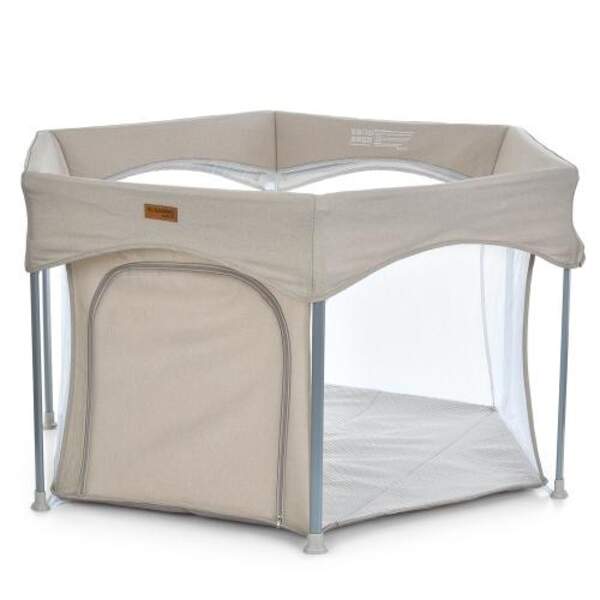 Манеж ME 1195 SWIFT 6 Beige (1шт) шестикут., дитячий, відкидн.бортик, вхід-змійка, бежевий (шт)