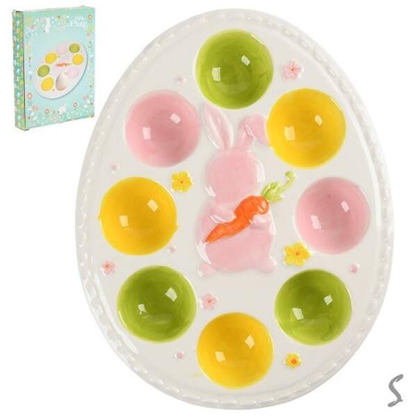 Блюдо для яєць "Blooming Egg" 27*21*2.5см R40706-1 (24шт) (шт)