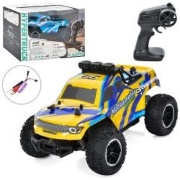 Джип FK816 (8шт) 21см,р/к,2,4G,акумулятор,USB зарядне,світло,корпус що не бьется,амортизатори, 1:18, (шт)