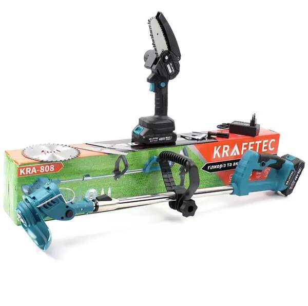 Набір тример і міні пила KRA-808 Krafftec Tools (6), 9415 (шт)