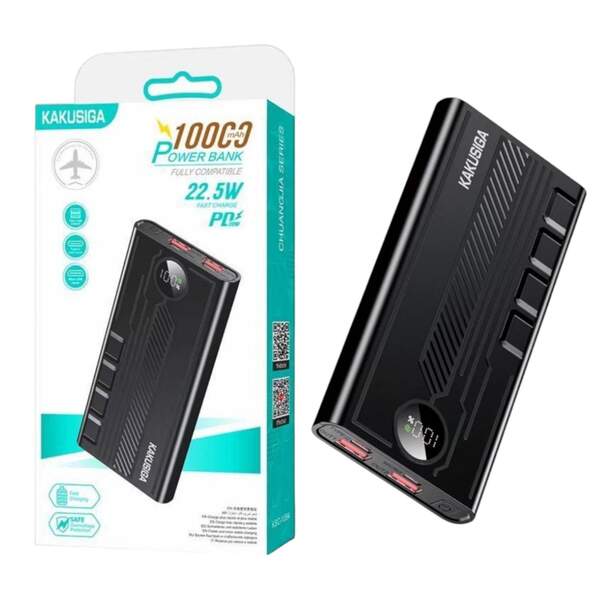 Зовнішній акумулятор Kakusiga KSC-1094 10000mAh чорний (шт)