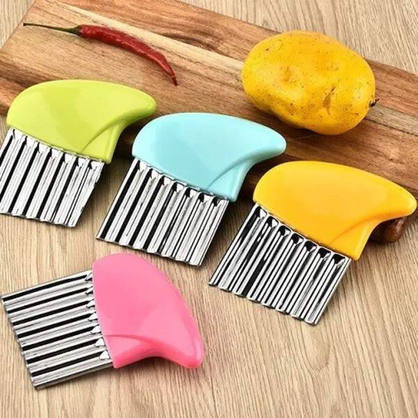 Ніж для хвилястої нарізки овочів/фруктів 22*15.5*2.5см R10049 (300шт) (шт)