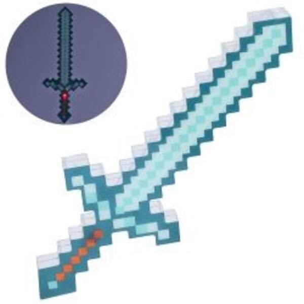 Меч 656-21 (96шт) MK, 35,5см, світло, на бат(табл), у пакеті, 17-40-3см (шт)