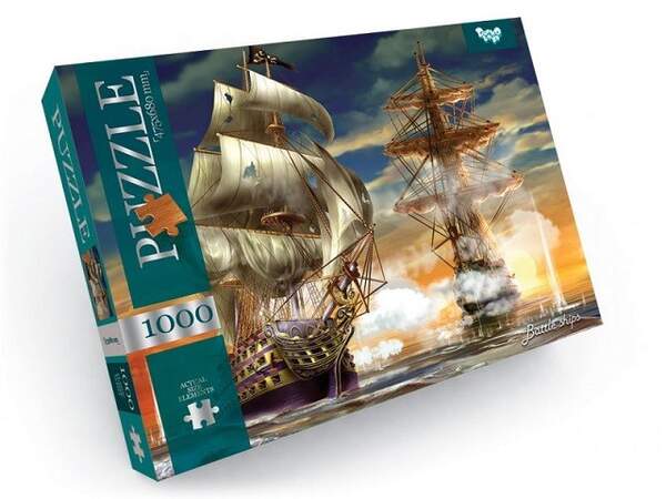 Пазли 1000 ел.с.9 №9 "BATTLE SHIPS" С1000-09-09 (шт)