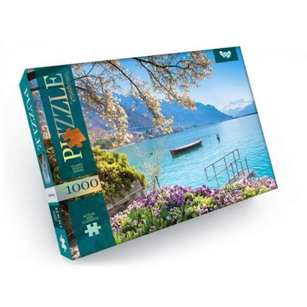 Пазли 1000 ел. с.10 №2 "MONTREUX RIVIERA" С1000-10-02 (шт)