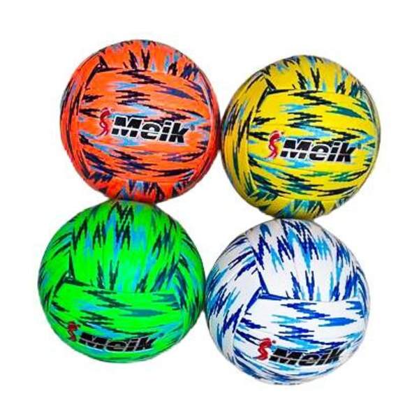 М'яч волейбол BT-VB-0109 PVC 280г 2-х шаровий 4кол.Meik /30/ (шт)