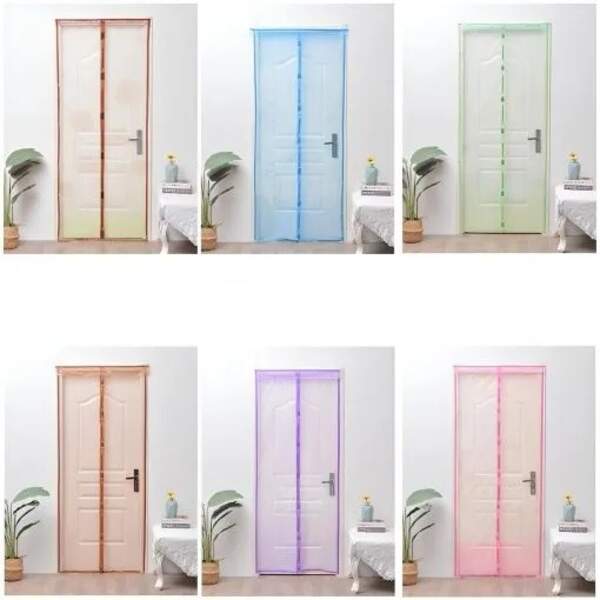 Антимоскітна сітка на магнітах  дверна  (120*210см)  арт.1464 (шт)