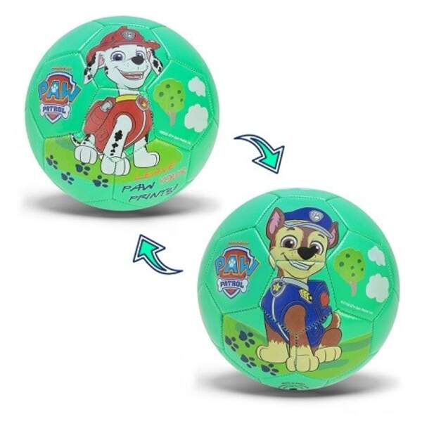 М'яч футбольний арт. PP2511 (100шт)  №3, Paw Patrol PVC 150 гр зелений (шт)