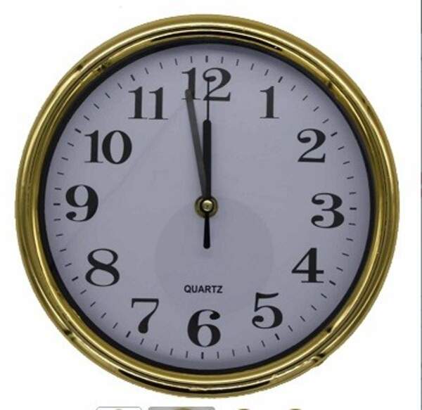 Годинник №8307 настінний. пл. круглі у кор. 21,5см (40) (шт)