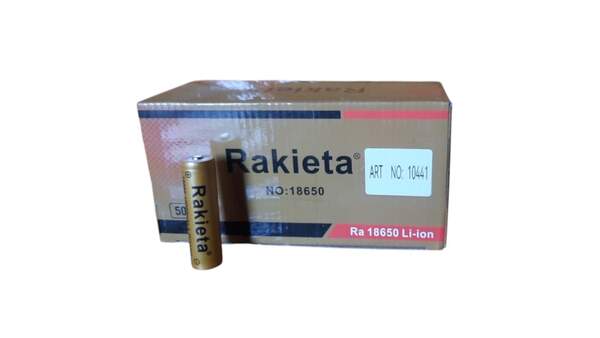 Батарейка BATTERY 18650 RAKIETA (1000) 10441 (шт)