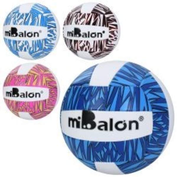 М'яч волейбольний MS 4862 (30шт) офіційний розмір, ПВХ, 240-260г, 4 кольори, у пакеті (шт)