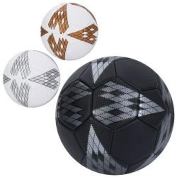 М'яч футбольний MS 4871 (30шт) розмір 5, ПВХ, 400-420г, 3 кольори, у пакеті (шт)