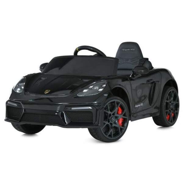 Машина M 6055EBLRS-2 (1шт) р/к 2,4G, 12V9AH, 2*35W, MP3, USB, SD, BLUETOOTH, EVA, шкіра, музика, сві (шт)