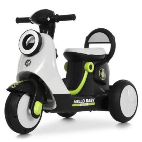 Мотоцикл M 6298BR-1 (1шт) р/к 2,4G, 1*6V4,5AH, 1*25W, MP3, USB, TF, музика, світло, білий (шт)