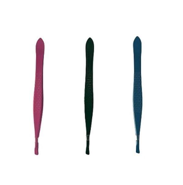 Пінцет кольоровий у чохлі, 8,5 см. (шт)
