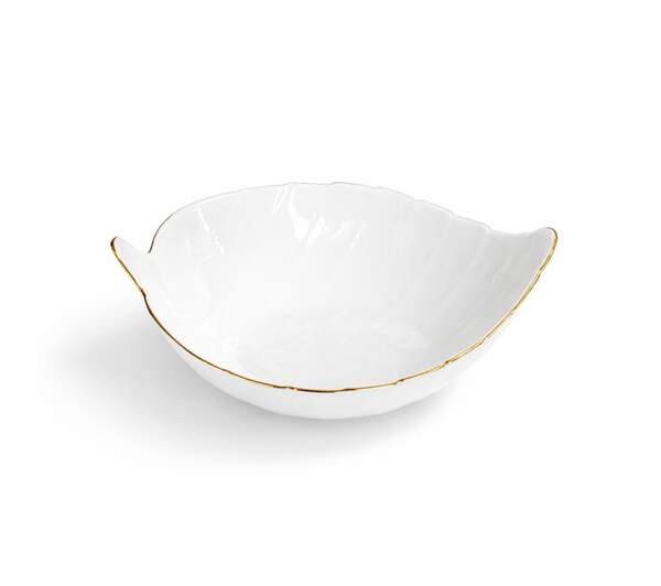 Салатник 8,5' Листок, золотий кант 550мл 30166-00 (шт)