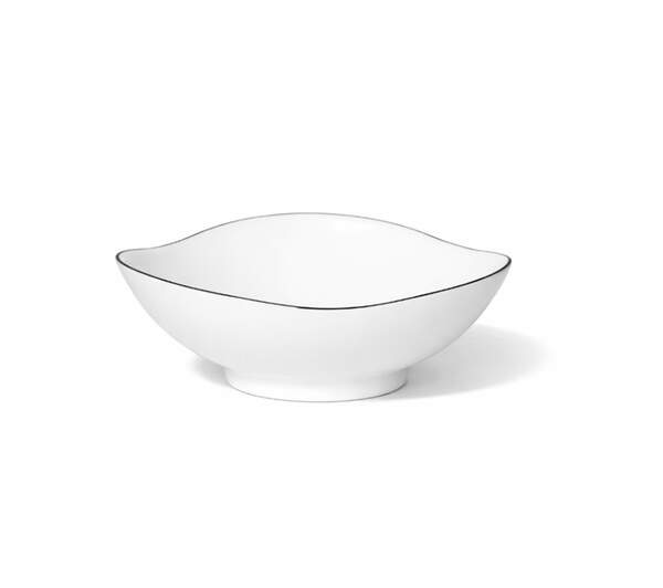 Салатник 7' , чорний кант 450мл 30180-00 (шт)