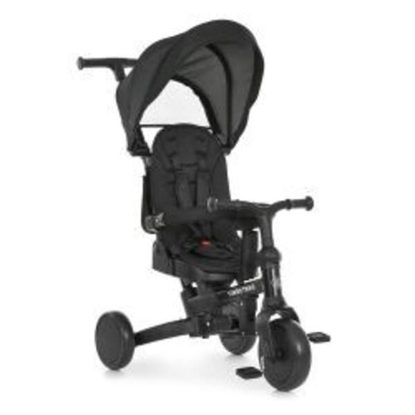 Велосипед MT 1036 black (1шт) 3 кол.EVA (8/7),алюм.рама,поворот,складн., чорний (шт)
