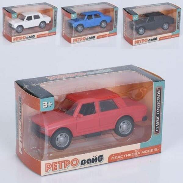 Машина 6332 (72шт) інерція, 12,5см, відчиняються двері, гумові колеса, 4 кольори, в кор-ці, 15-8,5-7 (шт)