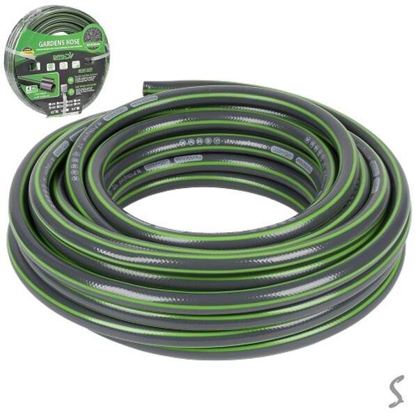 Шланг для поливу "AquaShield" 1/2" 25м 4-х шаровий -5оС+65оС R41838-25 (8шт) (шт)