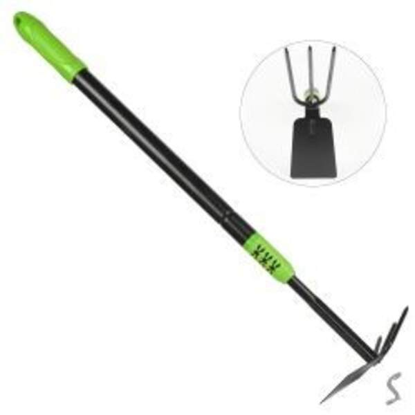 Мотика-граблі 2в1 з телескопічною ручкою 19*68-98см R41888 (20шт) (шт)