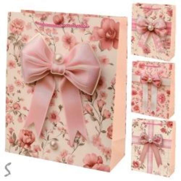 Пакет подарунковий паперовий M "Charm" 26*32*10см R40769-M (480шт) (шт)