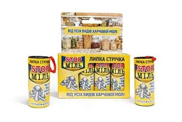 Стоп міль липка стрічка  Харчова міль 4 шт (шт)